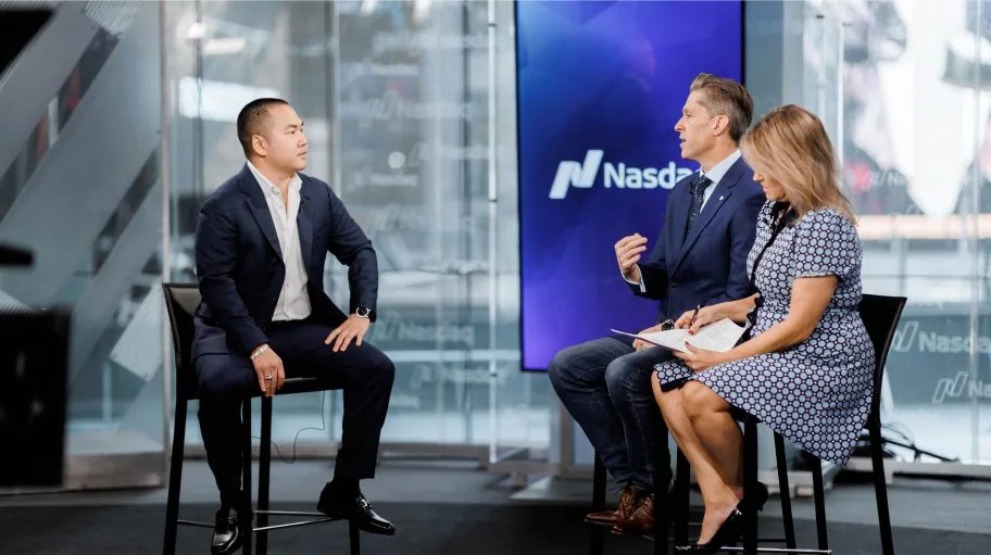 Play the Nasdaq interview with Frank Song